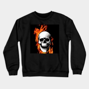 Fire Skull Crewneck Sweatshirt